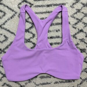 Amazon Purple Racerback Sports Bra